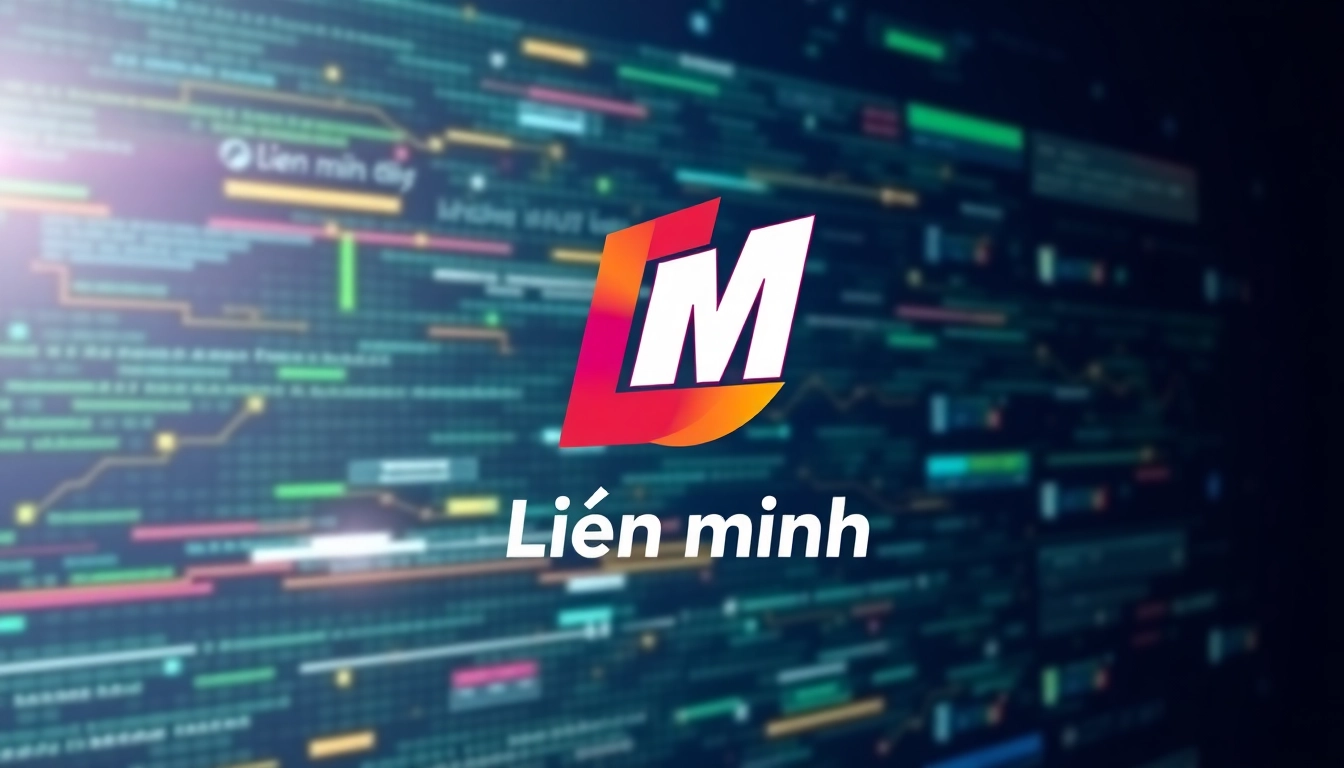 Lien minh KJC branding logo showcasing modern design and energetic visuals for online