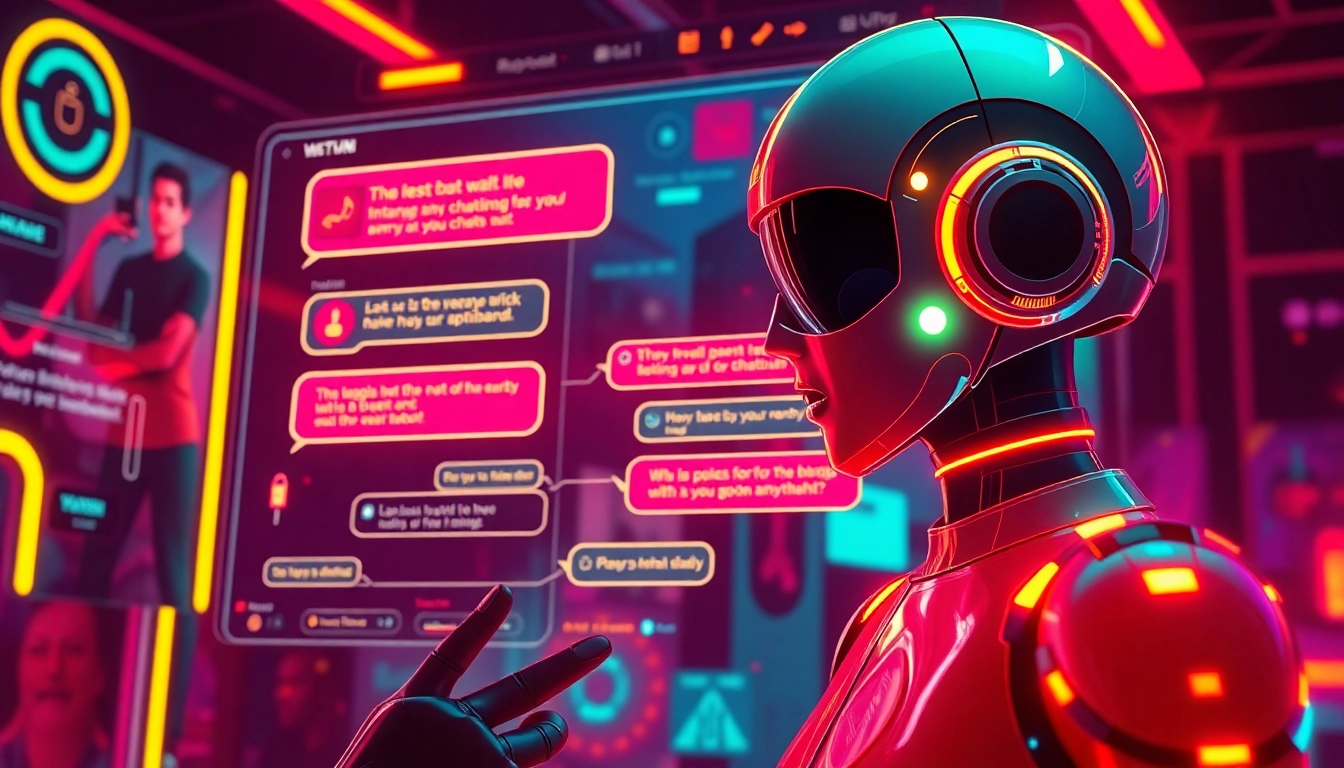 Spicy AI Chat platform with engaging interface, fiery visuals, and dynamic chat bubbles for immersive roleplay.