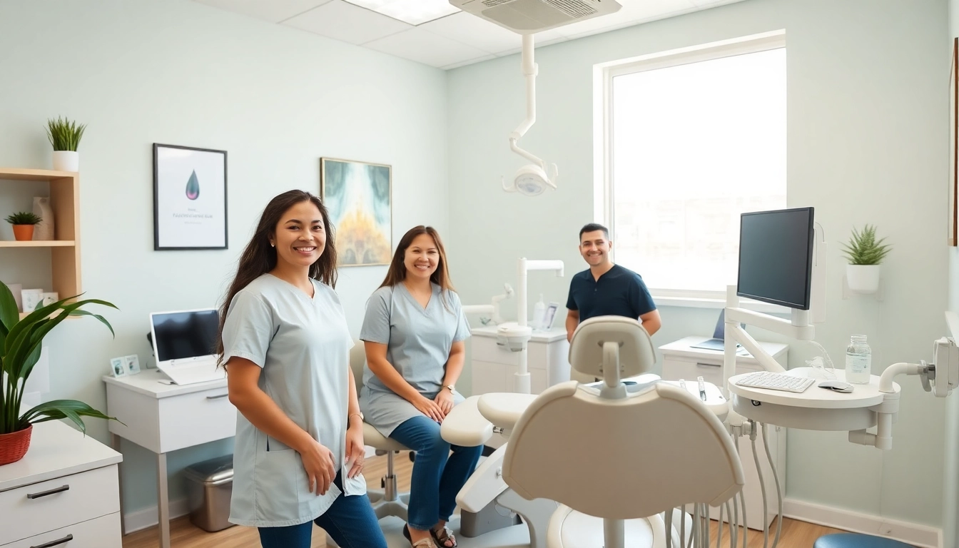 Ventura Bright Dental team providing friendly dental care in a modern, inviting clinic environment