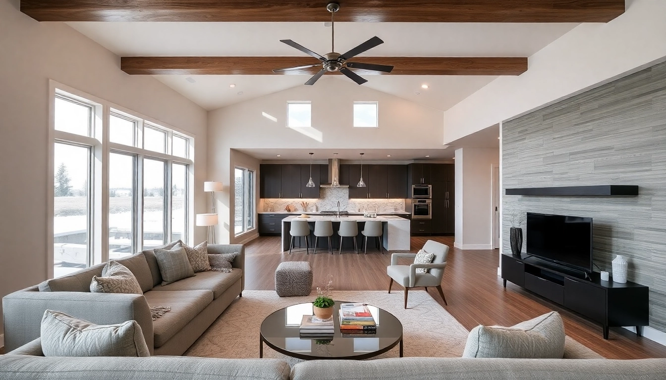Showcasing a modern Calgary home with custom renovations, highlighting quality craftsmanship