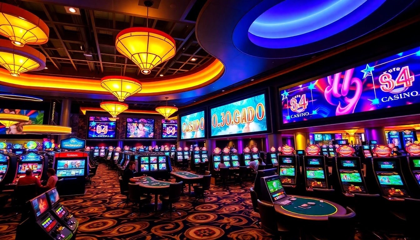 Leading casino siteleri in 2025 with vibrant gaming environment and digital live casino